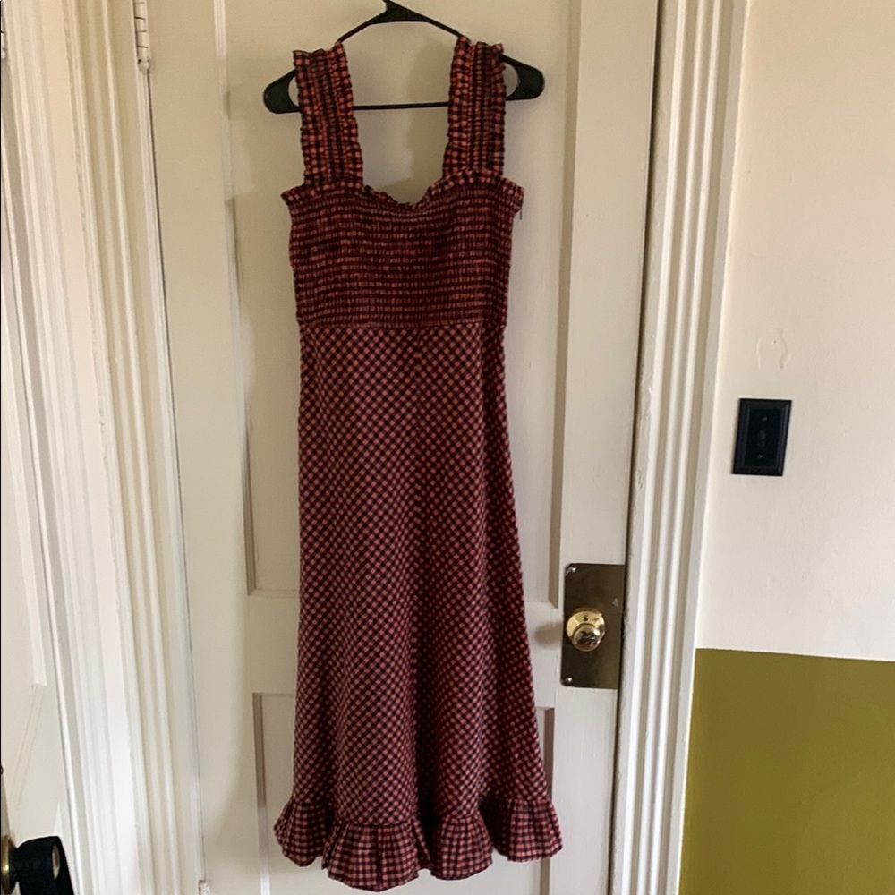 Ganni Seersucker Dress